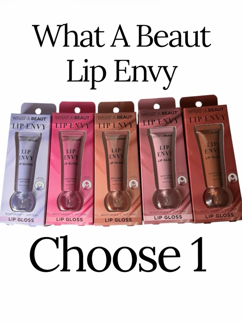 What A Beaut Lip Envy Moisturizer Lipgloss